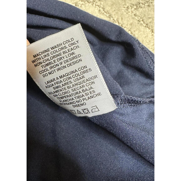 Lot of 2 Leg3nd Performance T Shirt Tee Crewneck Mens L Athleisure Blue Brown - Picture 9 of 9